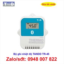 Thiết bị ghi nhiệt độ, độ ẩm TR45 Series T AND D